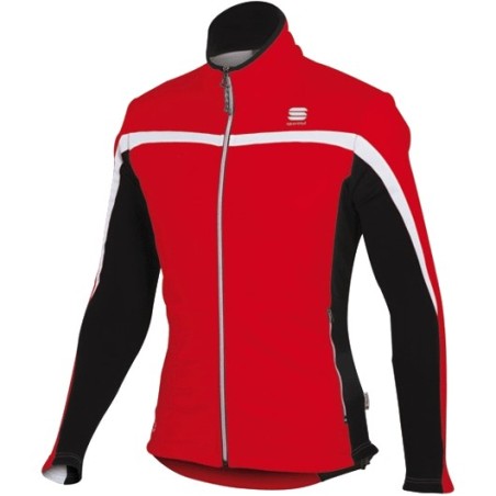 Uppvärmning jacka Sportful Squadra 2 WS Jacket röd